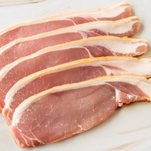 Smoked Dry Cured Back Bacon 400g