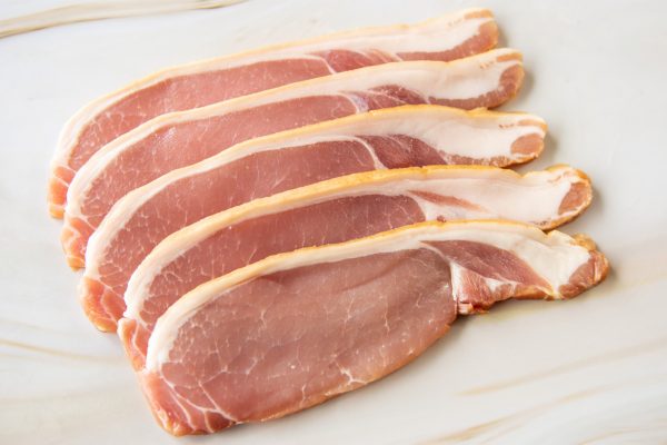 Smoked Dry Cured Back Bacon 400g