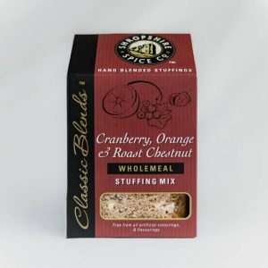 Shropshire Spice Cranberry, Orange & Roast Chestnut Wholemeal Stuffing 150g