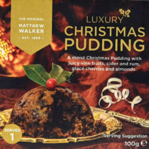 Matthew Walker Luxury Christmas Pudding 100g