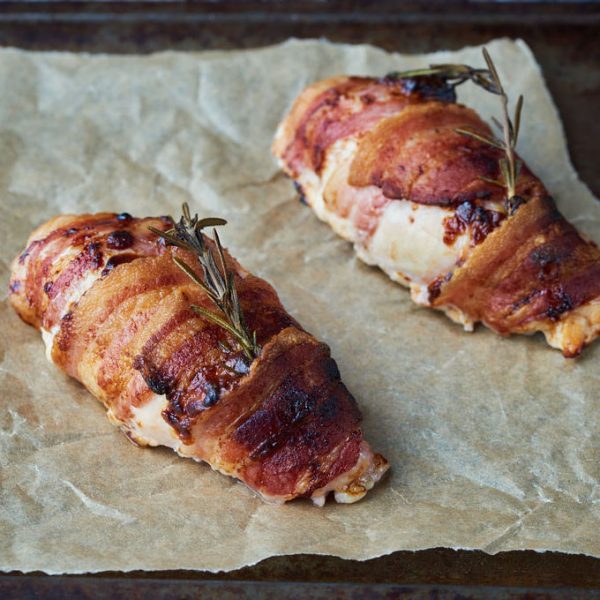 Chicken stuffed with brie and cranberry