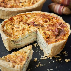 Spinach & Feta Quiche