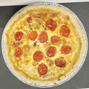 Cherry Tomato Quiche