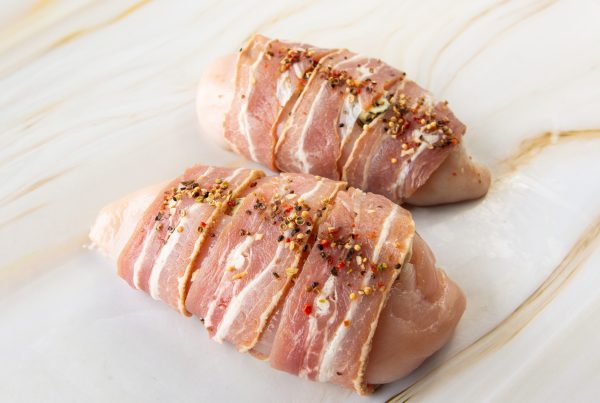 Pheasant Royal - Pheasant Breast Stuffed with Haggis & Wrapped in Danish Smoked Streaky Bacon