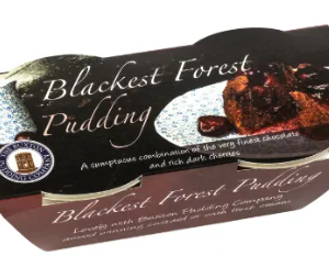 Buxton Pudding Co - Blackest Forest Twin Pot Pudding
