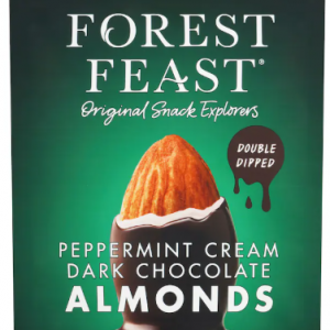 Forest Feast Peppermint Cream Dark Chocolate Almonds 120G