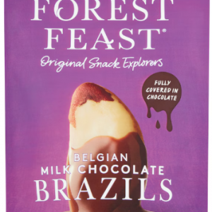 Forest Feast Belgian Milk Chocolate Brazils 120G