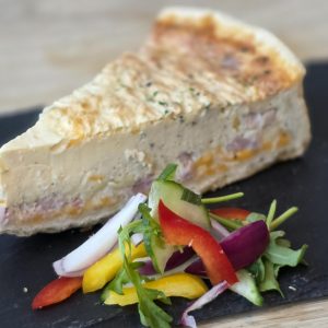 Croots 6" Red Leicester & Ham Hock Quiche