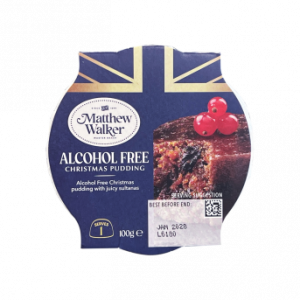 Matthew Walker Alcohol Free Christmas Pudding 100g