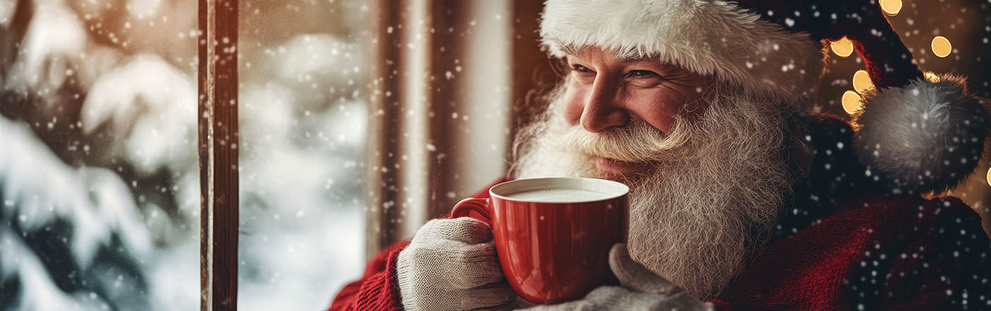 Tea party with Santa